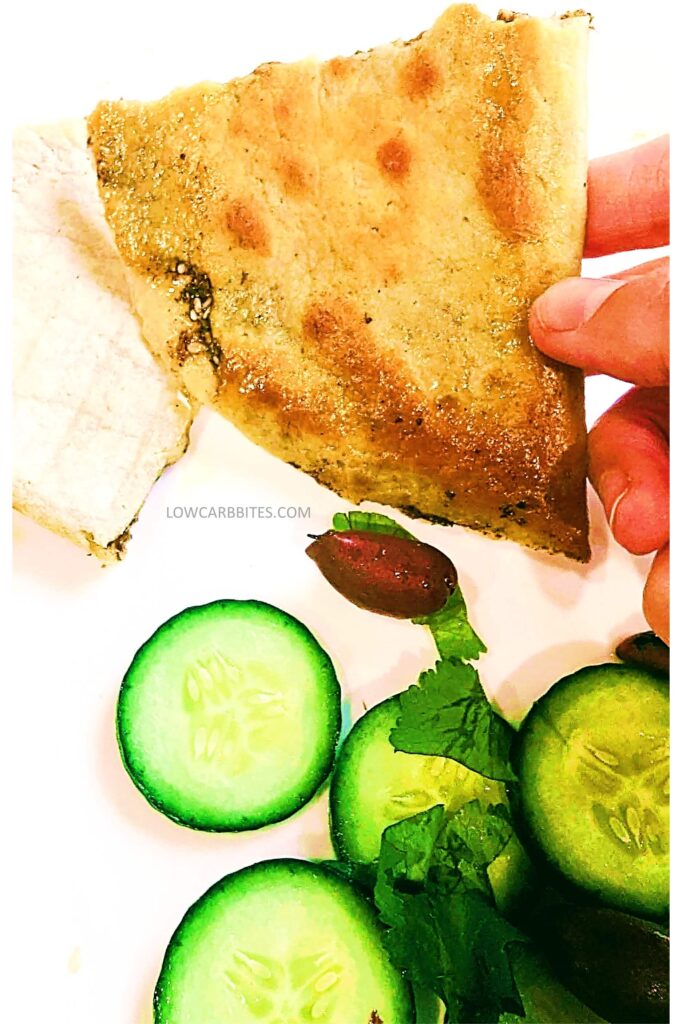 Zaatar Keto Friendly Pita Cheese Wrap