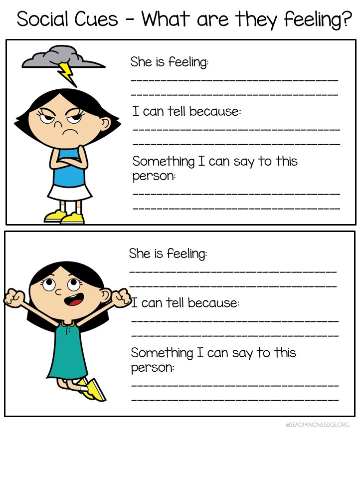 Over 30+ FREE & fun emotions worksheets and senses activities in helping children understand and express their feelings. Learn about identifying emotions worksheets, "What Are They Feeling" worksheets, and emotion senses worksheets. 