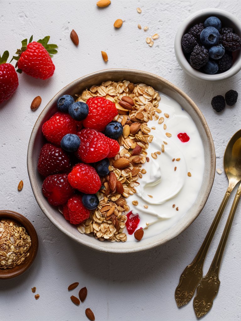 greek yoghurt protein bowl for pcos