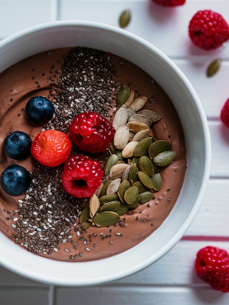 Enjoy a delicious Greek yoghurt smoothie for weight loss that's packed with protein and nutrients. This easy recipe features high-protein Greek yoghurt, hemp protein powder, mixed berries, and seeds, making it perfect for supporting your fat loss goals and maintaining stable blood sugar levels.