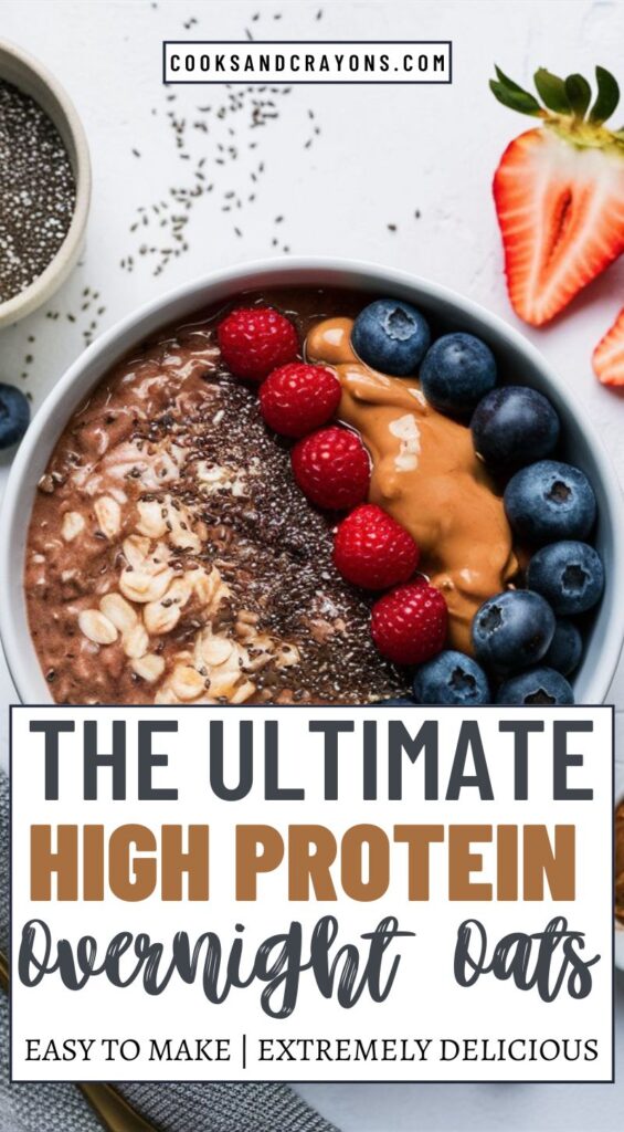 Start your day right with this delicious Chocolate Peanut Butter Protein Overnight Oats recipe! Perfect for a quick healthy breakfast, these peanut butter oats are not only easy to make but also packed with nutrients. Whether you're prepping for a busy week or just want a satisfying morning meal, this high-protein oatmeal will keep you full and energized all day long. Give it a try and enjoy the rich, chocolatey goodness that’s as nourishing as it is tasty!