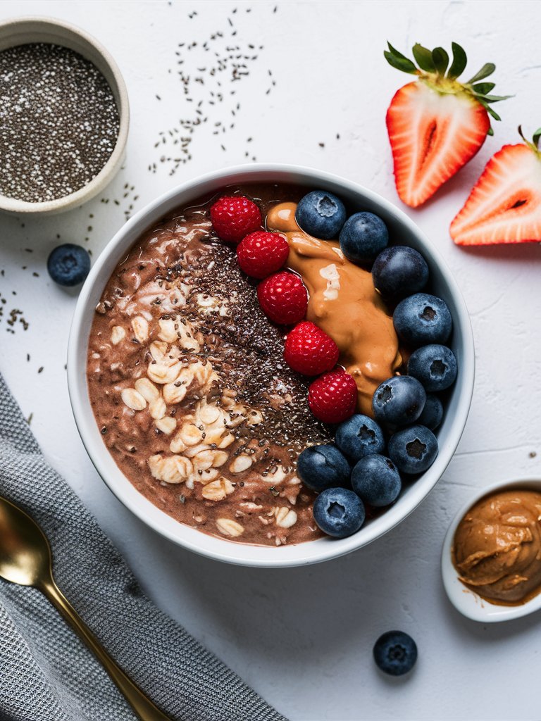 Start your day right with this delicious **Chocolate Peanut Butter Protein Overnight Oats** recipe! Perfect for a **quick healthy breakfast**, these **peanut butter oats** are not only easy to make but also packed with nutrients. Whether you're prepping for a busy week or just want a satisfying morning meal, this **high-protein oatmeal** will keep you full and energized all day long. Give it a try and enjoy the rich, chocolatey goodness that’s as nourishing as it is tasty!