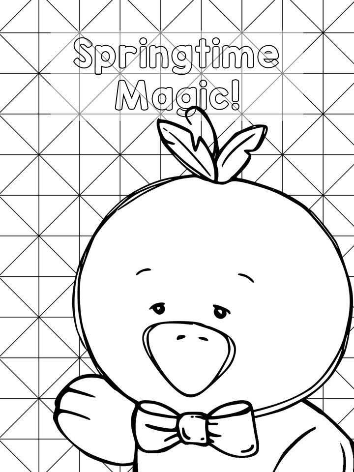 Easter Duck Coloring Pages
What’s cuter than a baby duck? A colorable baby duck!