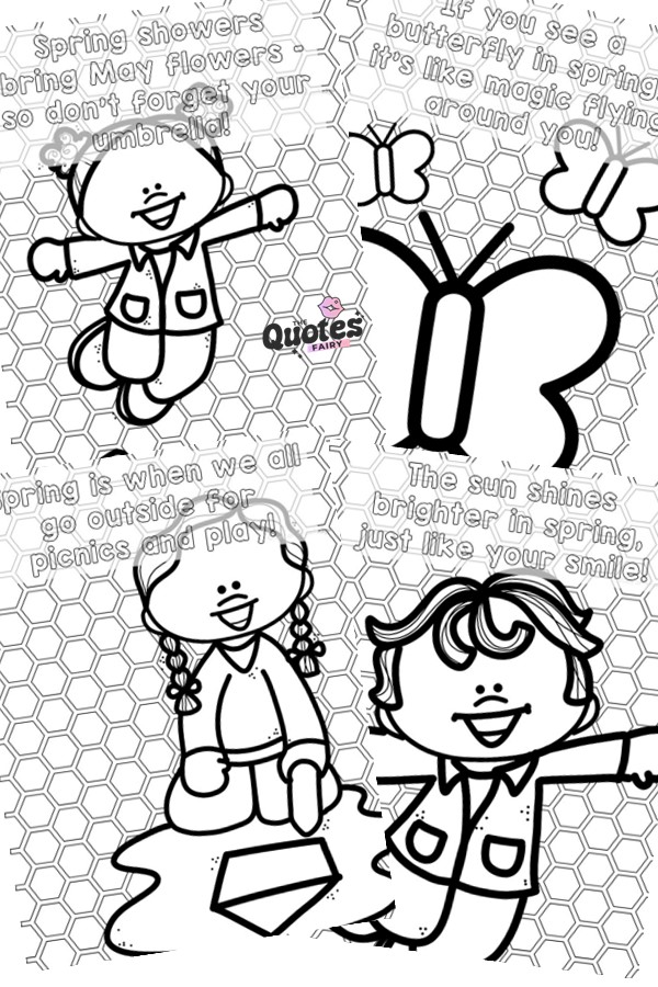 Spring Coloring Pages
Ah, spring—the season of mud puddles, flowers, and caterpillars crawling out to surprise you mid-lesson.