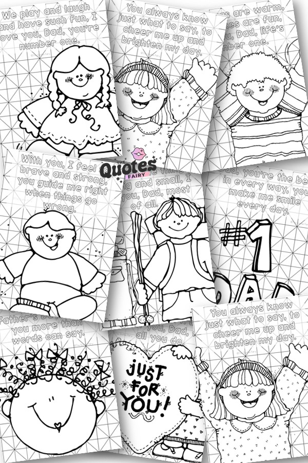 Father’s Day Coloring Pages
Ah, Father’s Day—when kids can’t wait to talk about how their dads are the ultimate superheroes