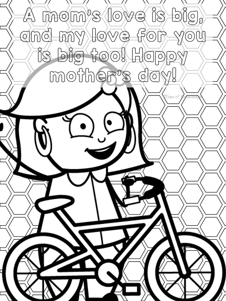 Mother’s Day Coloring Pages
Mother’s Day is when kids get all sentimental—or hilariously honest.